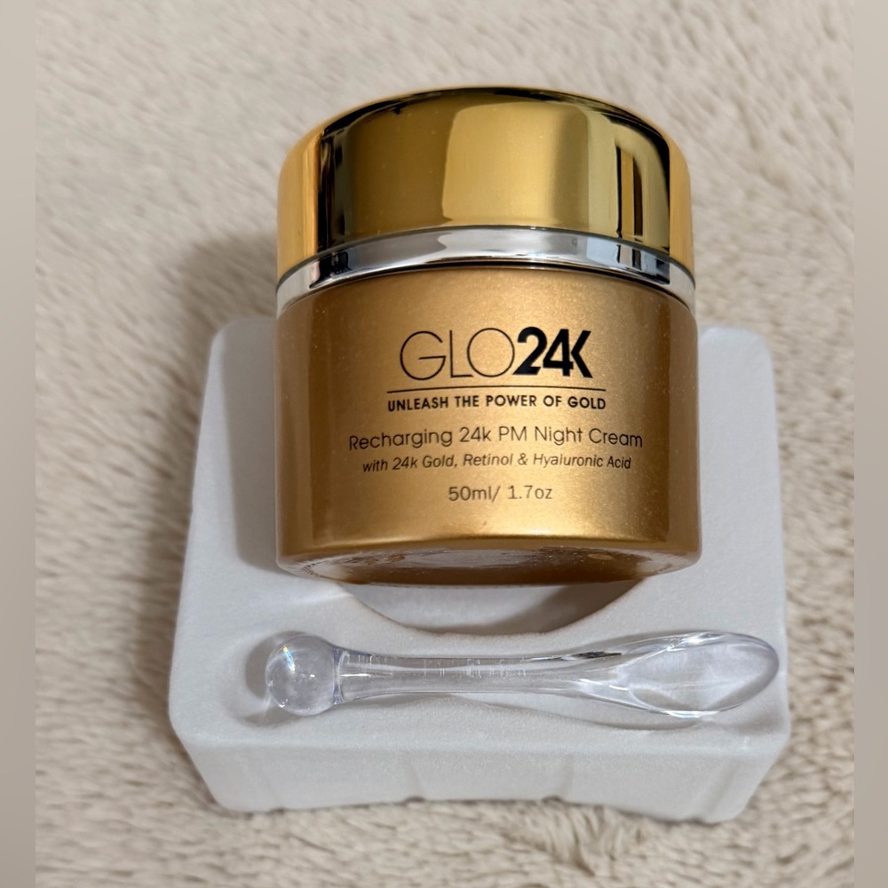 Recharging 24K PM Night Cream - by Glo24K